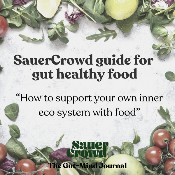 SauerCrowd guide for gut healthy food