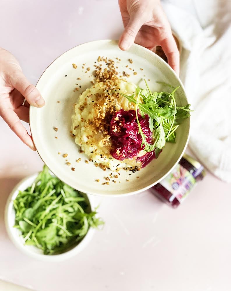 Winter parsnip - pear Stamppot with delicious Purple Rain Kraut – SauerCrowd